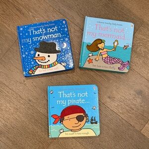 Set of Usborne Touchy Feely Books. Gently Used.